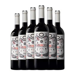 Casa Primicia Carravalseca Tempranillo Seco Rioja Maceración Carbónica Bio — Biológico 75 cl Vegano Vino Tinto (Caja de 6 unidades)