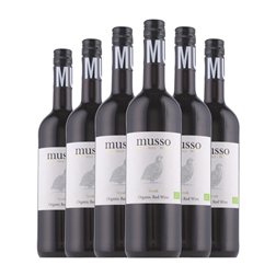Casa Rojo Musso Seco Organic — Ecológico 75 cl Vino Tinto (Caja de 6 unidades)