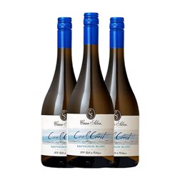 Casa Silva Cool Coast Sauvignon Valle de Colchagua 75 cl Vino Blanco (Caja de 3 unidades)
