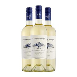 Casas del Bosque Sauvignon Valle de Casablanca Reserva 75 cl Vino Blanco (Caja de 3 unidades)