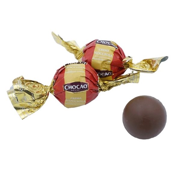 Maison en pain d'épice avec des bonbons-detalle