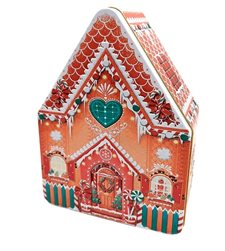 Maison en pain d'épice avec des bonbons