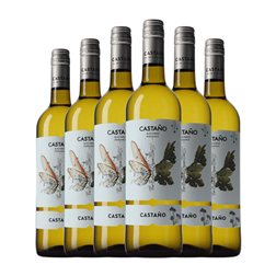 Castaño Yecla Eco — Ecológico 75 cl Vino Blanco (Caja de 6 unidades)