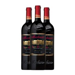 Castel Châteaux & Grands Crus Malesan Saint-Émilion 75 cl Vino Blanco (Caja de 3 unidades)
