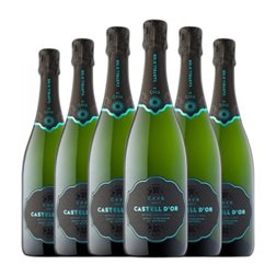 Castell d'Or Brut Cava 75 cl Espumoso Blanco (Caja de 6 unidades)