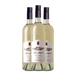 Castello Banfi San Angelo Trocken — Seco Toscana 75 cl Vino Blanco (Caja de 3 unidades)