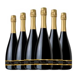 Castilblanque Alejandrino I Moscatel Semiseco 75 cl Espumoso Blanco (Caja de 6 unidades)