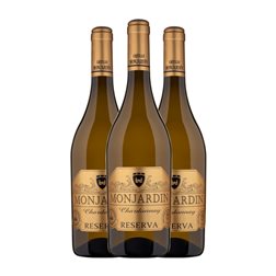 Castillo de Monjardín Chardonnay Navarra Reserva 75 cl Vino Blanco (Caja de 3 unidades)