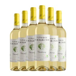 Castillo de Monjardín Viñedos Peregrinos Chardonnay Navarra 75 cl Vino Blanco (Caja de 6 unidades)