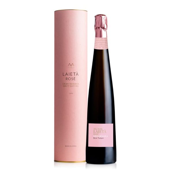 Cava Alta Alella LAIETÀ Rosé, Gran Reserva organic (Box of 6 units)-detalle