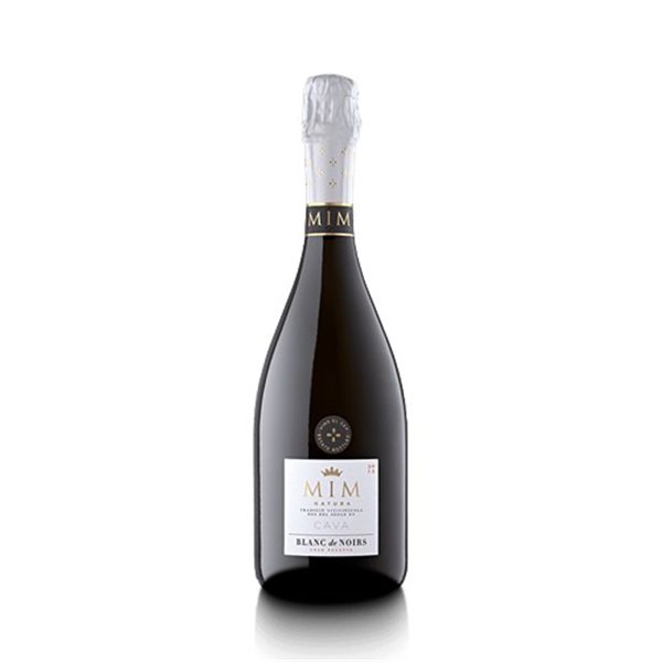 Cava MIM Natura Blanc de Noirs Gran Reserva , biodinámico, Vins El Cep (6 unidades)-lateral