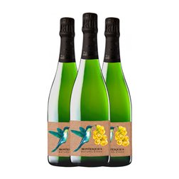 Cava Montesquius Naturelovers Brut Nature Cava Reserva Bio — Biológico 75 cl Vegano Espumoso Blanco (Caja de 3 unidades)