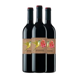 Cava Montesquius Naturelovers Merlot Seco Penedès Bio — Biológico 75 cl Vino Tinto (Caja de 3 unidades)