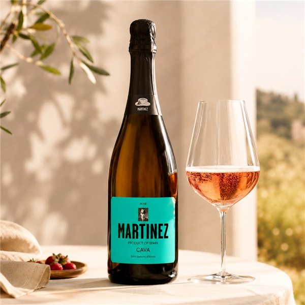 Cava Rimarts Martinez Rose Brut Nature-lateral