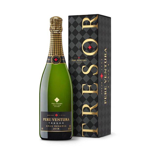 Cava Tresor Brut Nature Gran Reserva, Pere Ventura (6 units)-detalle