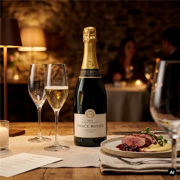 Cava Vivace Royale Brut-detalle
