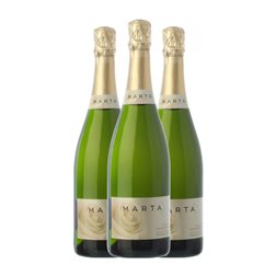 Caves Ramón Canals Marta Brut Nature Cava Reserva 75 cl Espumoso Blanco (Caja de 3 unidades)
