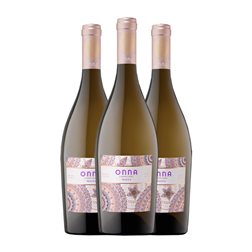 Caves Ramón Canals Onna Malva Penedès Eco — Ecológico 75 cl Vino Blanco (Caja de 3 unidades)