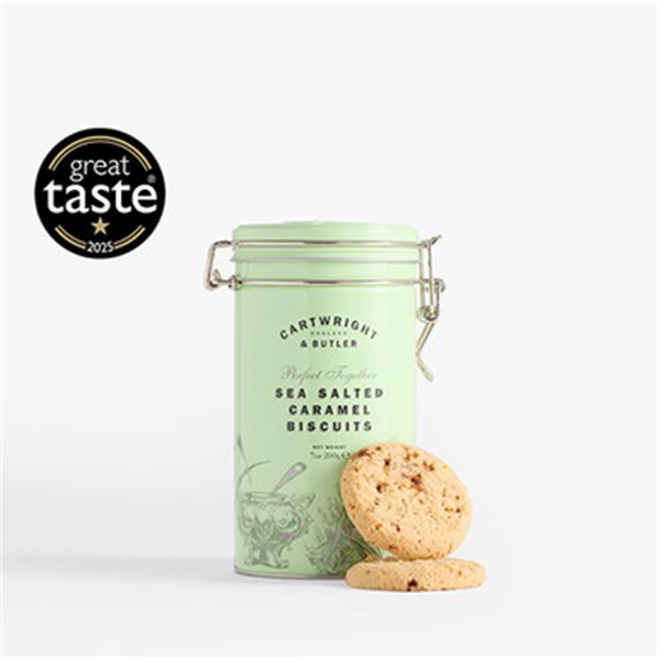 C&B TIN SALTED CARAMEL BISCUITS 200 GR-detalle