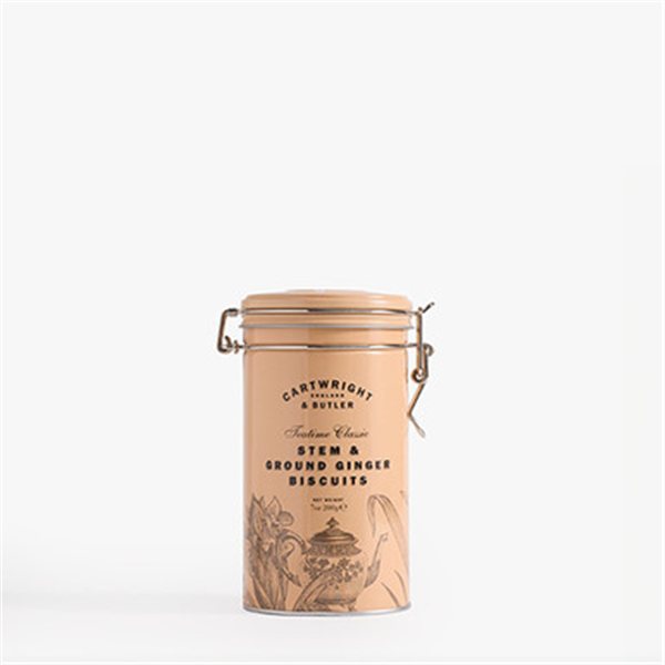 C&B TIN STEM GINGER BISCUITS 200 GR-detalle