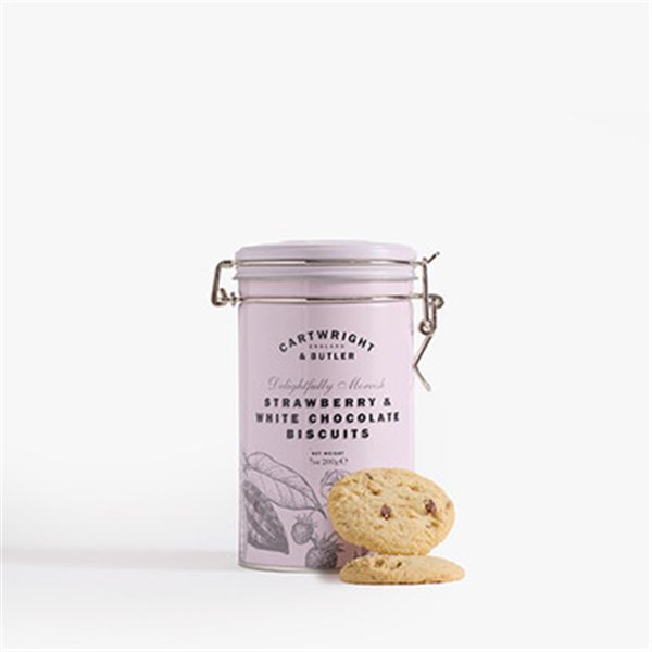 C&B TIN STRAWBERRY & WHITE CHOC BISC 200 GR (4466)-detalle