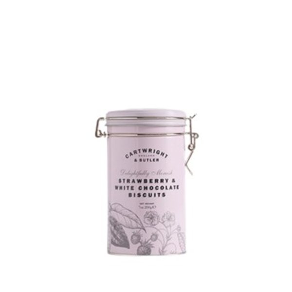 C&B TIN STRAWBERRY & WHITE CHOC BISC 200 GR.-trasera