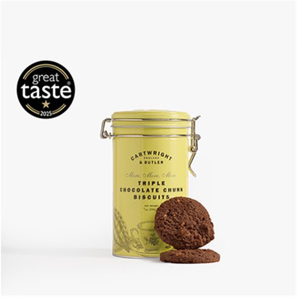 C&amp;B TIN TRIPLE CHOC CHUNK KEKSE 200 GR-detalle