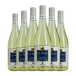 Cecchi La Mora Vermentino Trocken — Seco Maremma Toscana 75 cl Vino Blanco (Caja de 6 unidades)