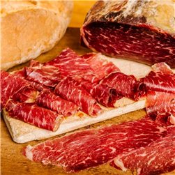 León geschnittenes luftdicht verpacktes Trockenfleisch.