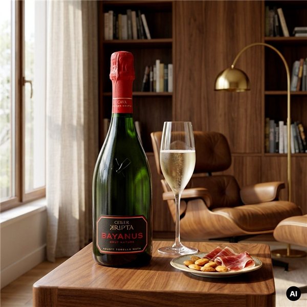 Celler Kripta Bayanus 37.5cl.-lateral