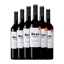 Cellers Unió Besa Flor Montsant 75 cl Vino Tinto (Caja de 6 unidades)