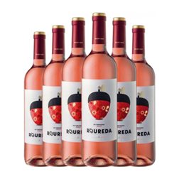 Cellers Unió Roureda Merlot Tarragona 75 cl Vino Rosado (Caja de 6 unidades)