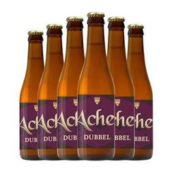 Cerveza Achelse Kluis Achel Negra Dark Ale — Oscura Botellín Tercio 33 cl (Caja de 6 unidades)