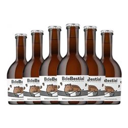 Cerveza Bdegust Bestial Botellín Tercio 33 cl (Caja de 6 unidades)