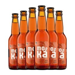 Cerveza Birrart Moska Torrada de Girona Botellín Tercio 33 cl (Caja de 6 unidades)