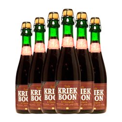 Cerveza Boon Oud Kriek Media Botella 37 cl (Caja de 6 unidades)