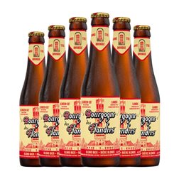 Cerveza Bourgogne des Flandres Blonde — Rubia Botellín Tercio 33 cl (Caja de 6 unidades)