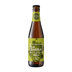 Cerveza Caja de 24 unidades La Sagra IPA — India Pale Ale Botellín Tercio 33 cl