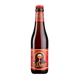 Cerveza Caja de 3 unidades Te Deum Amber — Ámbar Botellín Tercio 33 cl