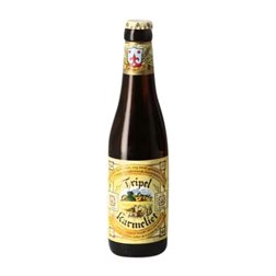 Cerveza Caja de 4 unidades Bosteels Karmeliet Tripel Malt — Triple Malta Botellín Tercio 33 cl