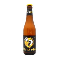 Cerveza Caja de 4 unidades Tete de Mort Triple Triple Malt — Triple Malta Botellín Tercio 33 cl