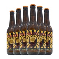 Cerveza Caleya Pale Ale Botellín Tercio 33 cl (Caja de 6 unidades)