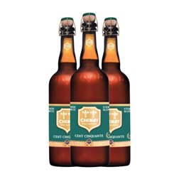 Cerveza Chimay 150th Special Anniversary Edition — Edición Especial Aniversario 75 cl (Caja de 3 unidades)