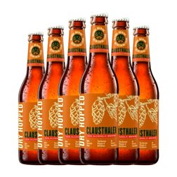 Cerveza Clausthaler Unfiltered — Sin Filtrar Botellín Tercio 33 cl Sin Alcohol (Caja de 6 unidades)