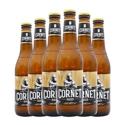 Cerveza Cornet Oak Cask — Barrica de Roble Botellín Tercio 33 cl (Caja de 6 unidades)