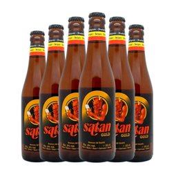 Cerveza De Block Satan Golden Ale — Dorada Botellín Tercio 33 cl (Caja de 6 unidades)