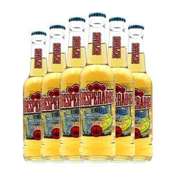 Cerveza Desperados Botellín Tercio 33 cl Cactus, Lima, Tequila (Caja de 6 unidades)