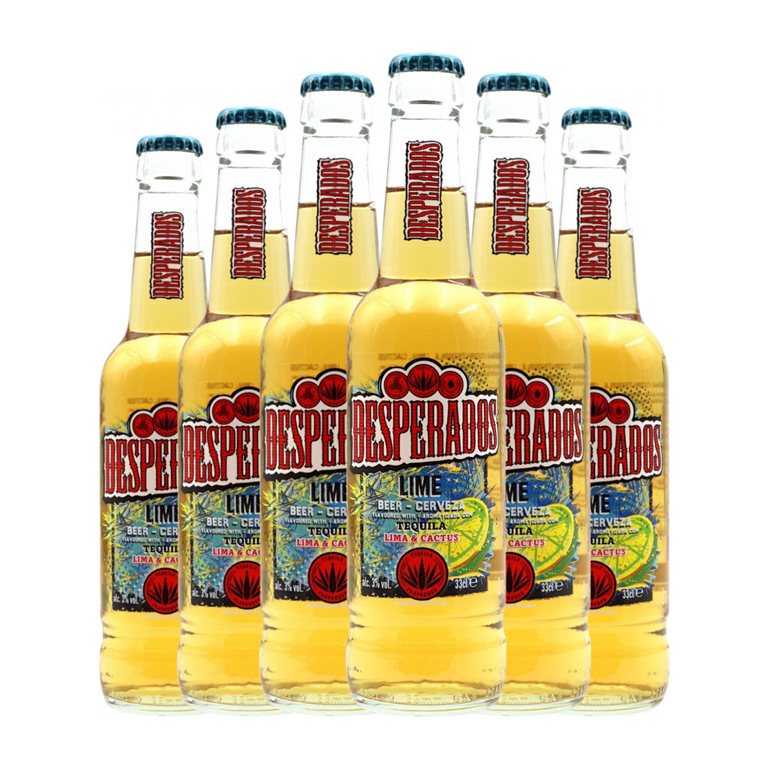 Cerveza Desperados Botelln Tercio 33 cl Cactus, Lima, Tequila (Caja de 6  unidades) de Smas Productos | mentta.com