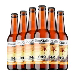 Cerveza Dougall's 942 Botellín Tercio 33 cl (Caja de 6 unidades)