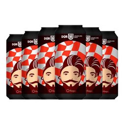 Cerveza Dua Lisa Orbayu Lata Medium 50 cl (Caja de 6 unidades)
